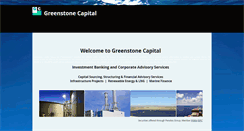 Desktop Screenshot of greenstonecap.com