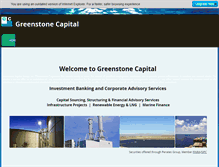 Tablet Screenshot of greenstonecap.com